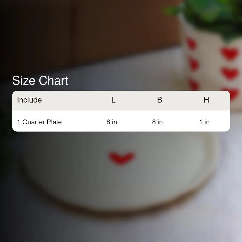 Chiara Ceramic Quarter Plate media 6