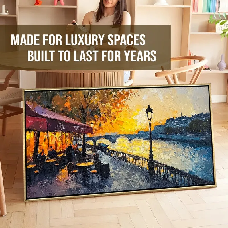 Vesper Canvas Wall Painting With Frame media 7