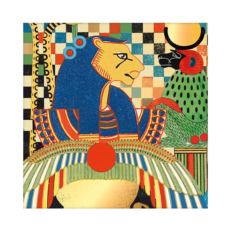 Egyptian Divinity Canvas Wall Art media 3