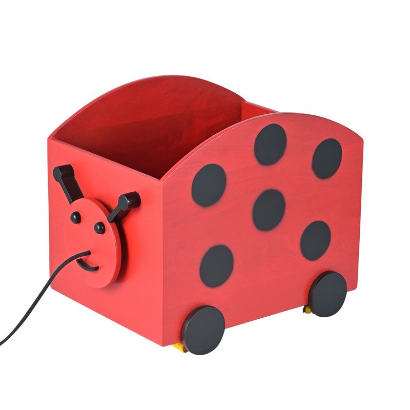 Ladybug Toy Cart media 3