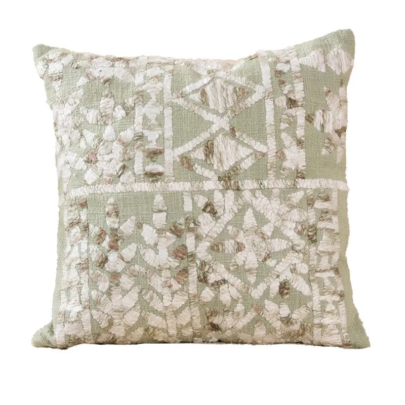 Zigzag Wave Cotton Slub Cushion media 3