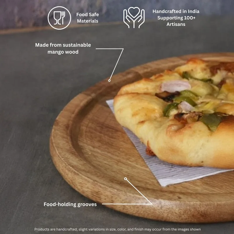 Pizzaro Mango Wood Platter media 3