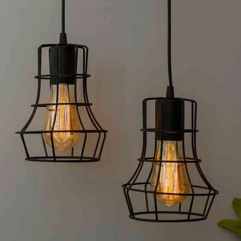 Gothic Mesh Ceiling Lamp media 1