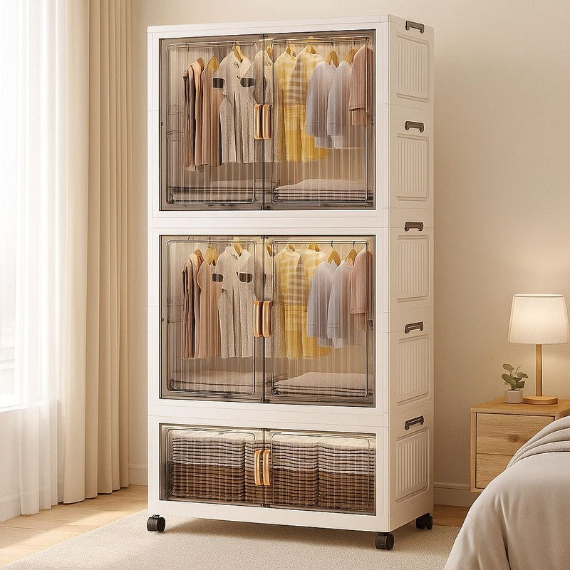 SoftGrid White Plastic Racks