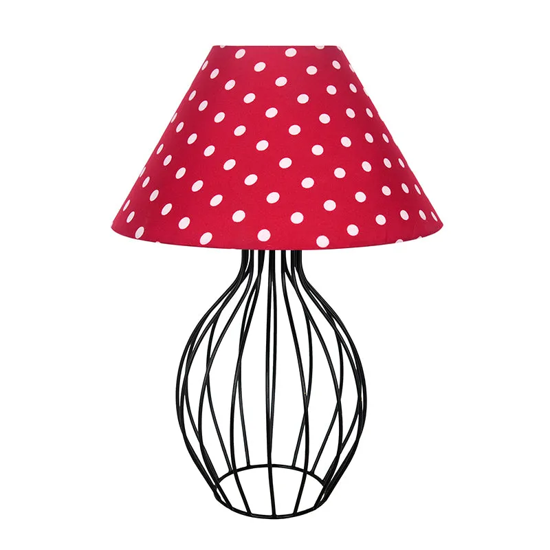Spire Metal Table Lamp - Red,White,Black media 3