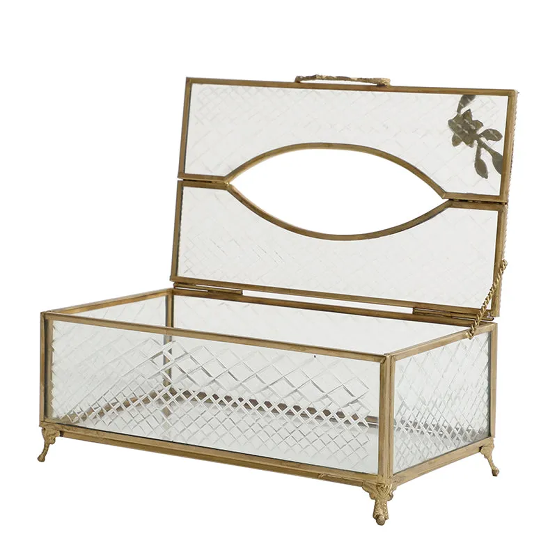 Adorna Tissue Holder - Gold media 4