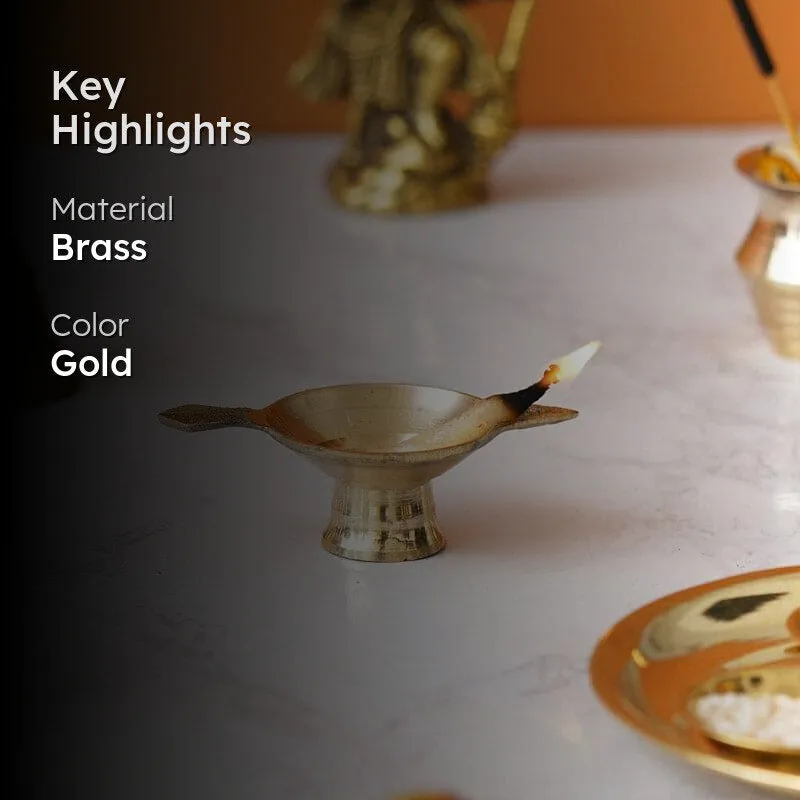 Chanchal Brass Diya media 2