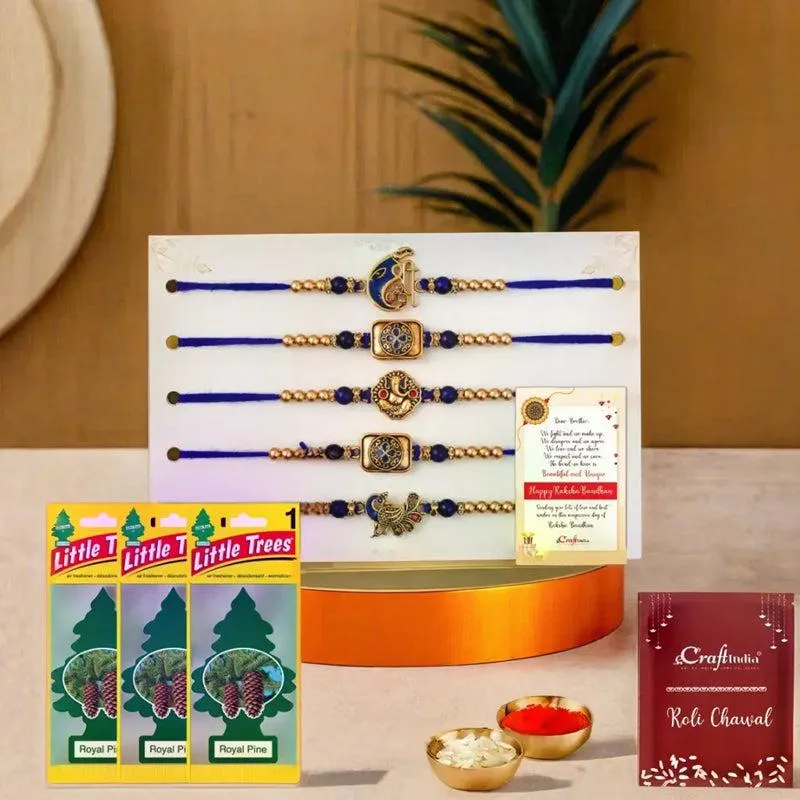 Sitara Rakhi Gift Box media 1