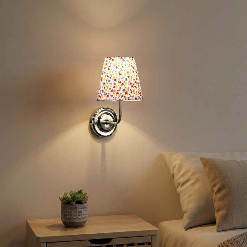 Orivelle Meadow Print Cotton Wall Lamp