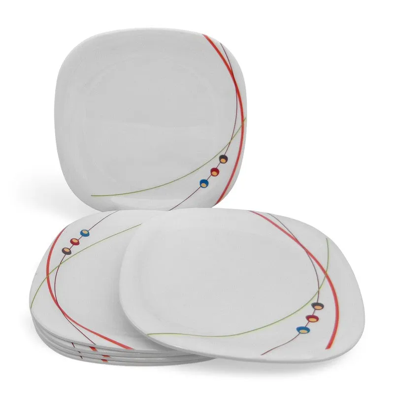 Dippin Dots Melamine Dinner Plates - Set of Six - 8