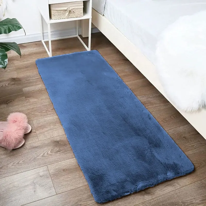 Luxe Neo Runner Rug - Blue media 1