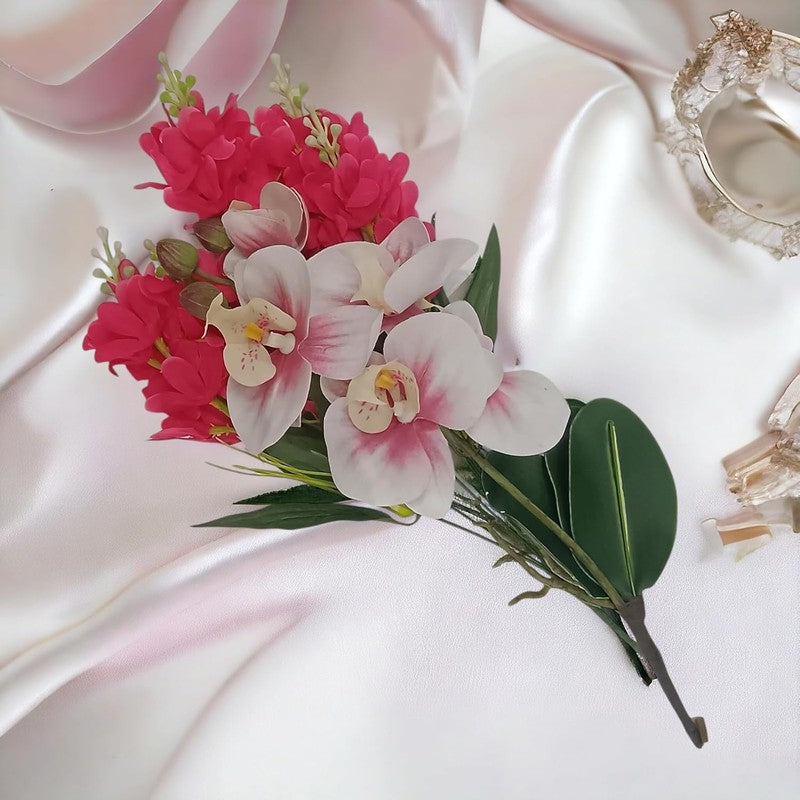 Bloomelle Artificial Flowers Bunch - Pink media 4