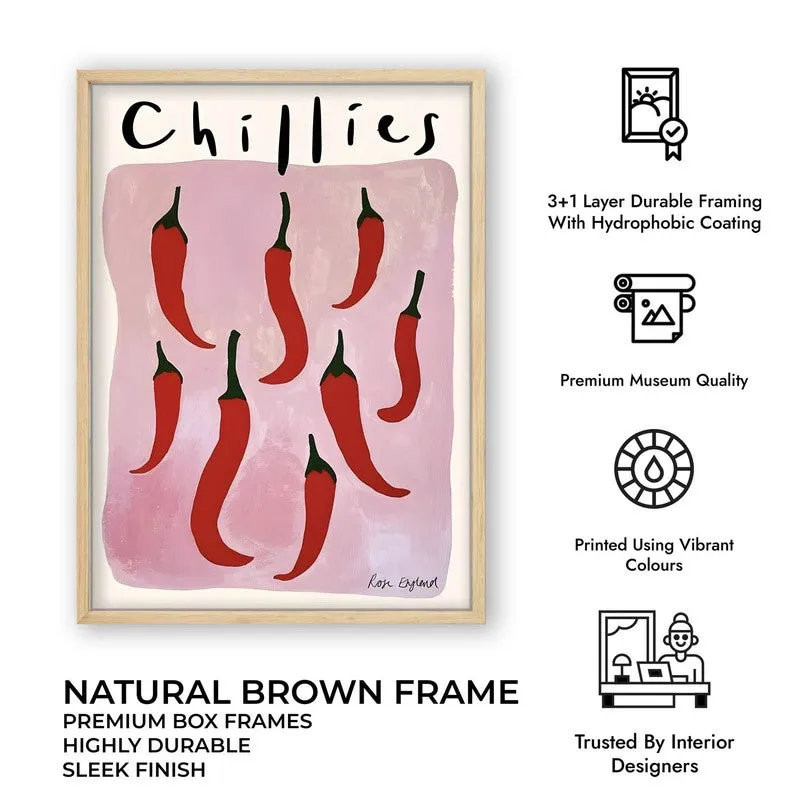 Bold Botanica Archival Canvas Wall Art - Brown media 9