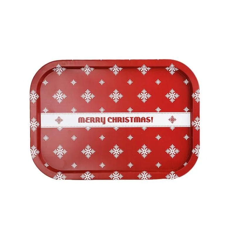 Snowflake Treat Serving Tray - Set Of Two media 5
