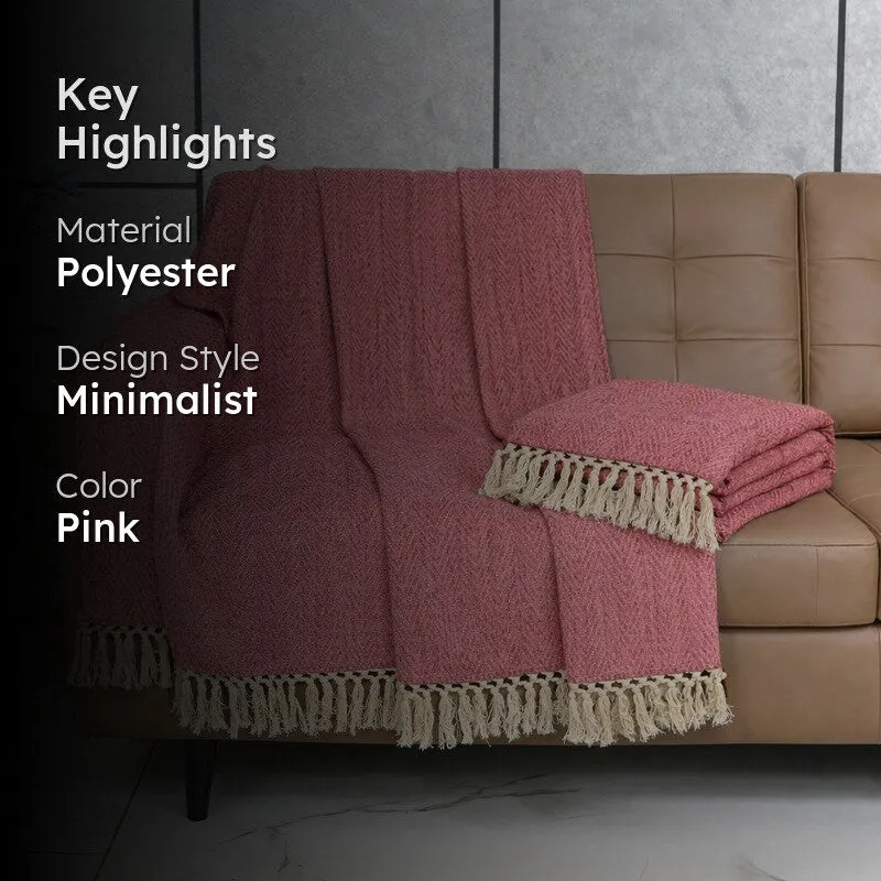 MonoMood Throw (Pink) - Set Of Two media 2