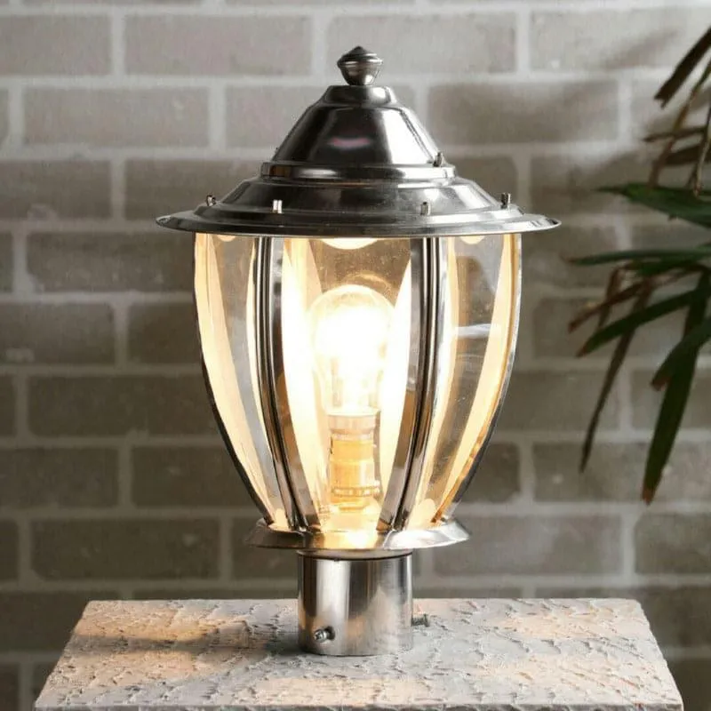 Doda Gate Lamp - Chrome media 1