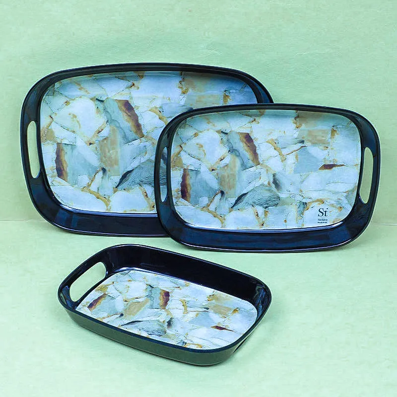 Anusa Serving Tray - Set Of Three media 4