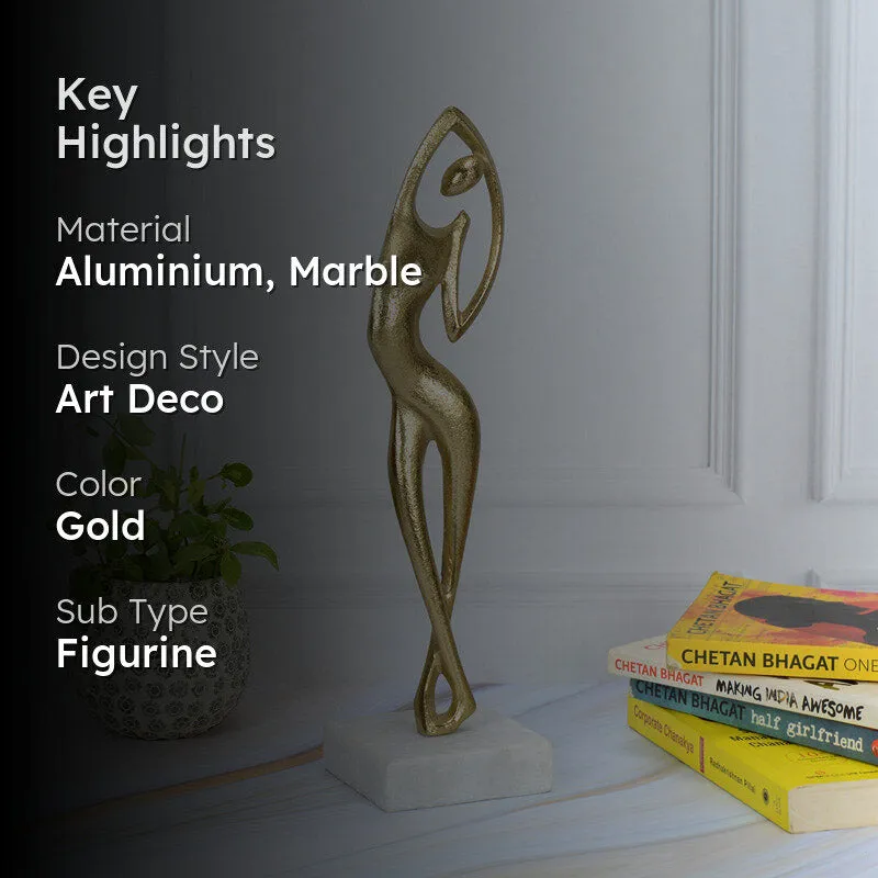 Stretch Shape Showpiece - Gold media 2