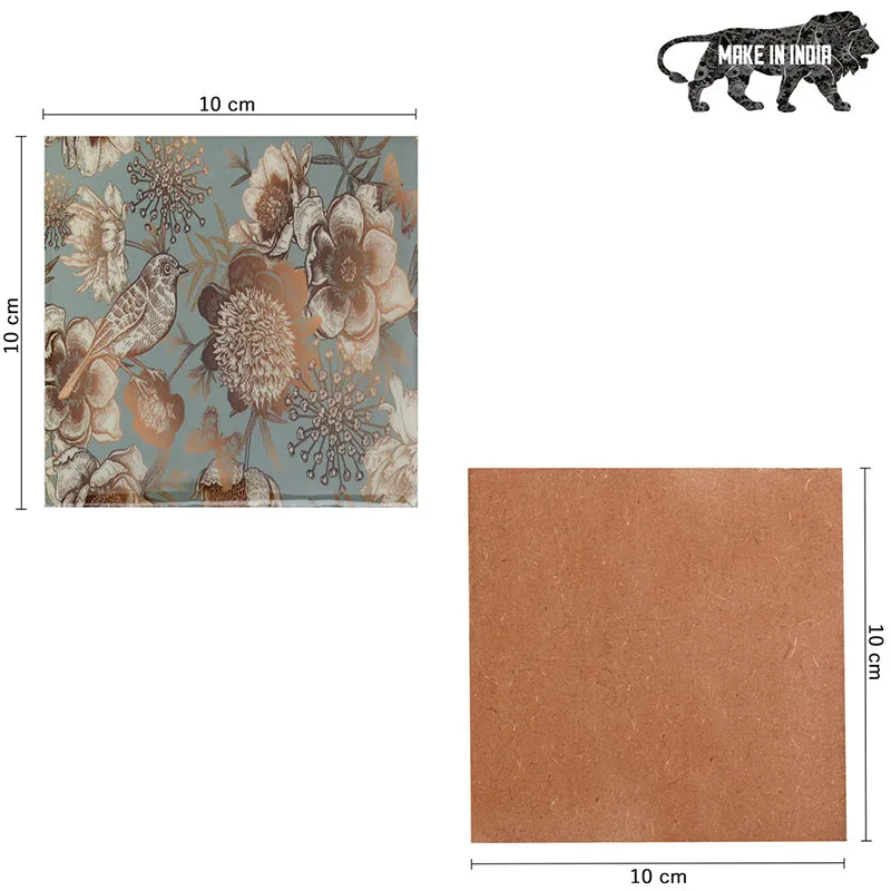 Golden Fleur Coaster - Seven Piece Set media 7