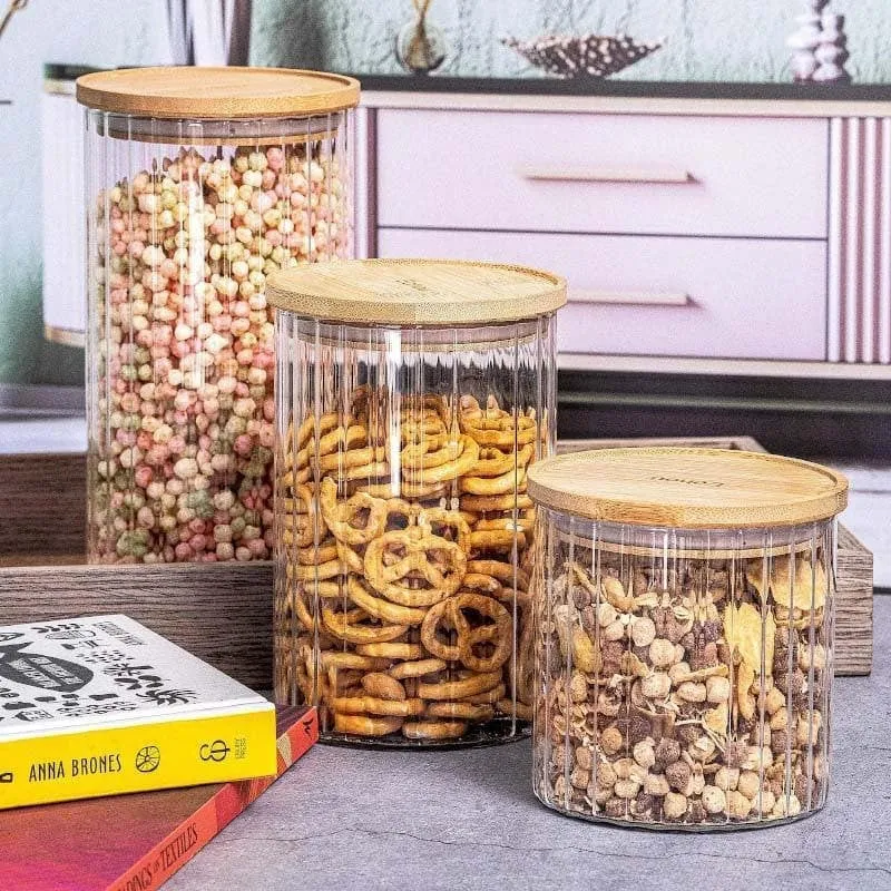 Sefona Storage Jar (685/1050/1400 mL) - Set Of Three media 3