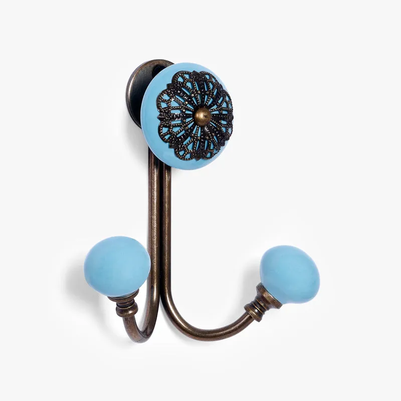 Jova Floral Filigree Wall Hook media 4
