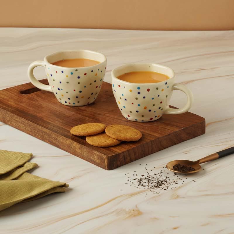 Starry Ceramic Tea Cup (210 mL Each) -  Set of Four media 5