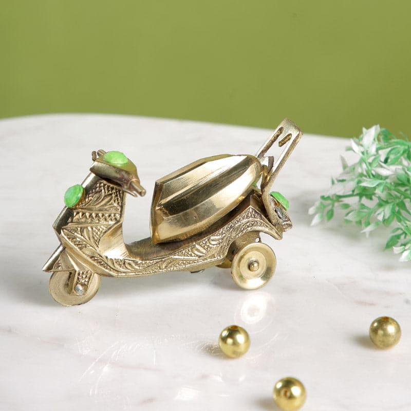 Brass Vintage Bike Showpiece
