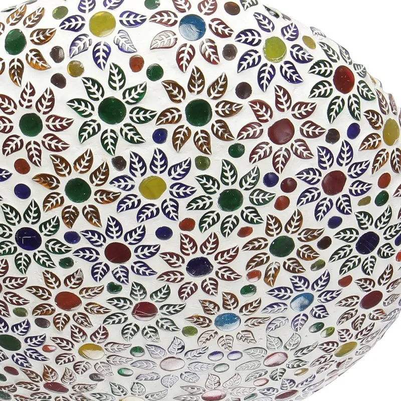 Norda Flush Mount Glass Ceiling Lamp media 4
