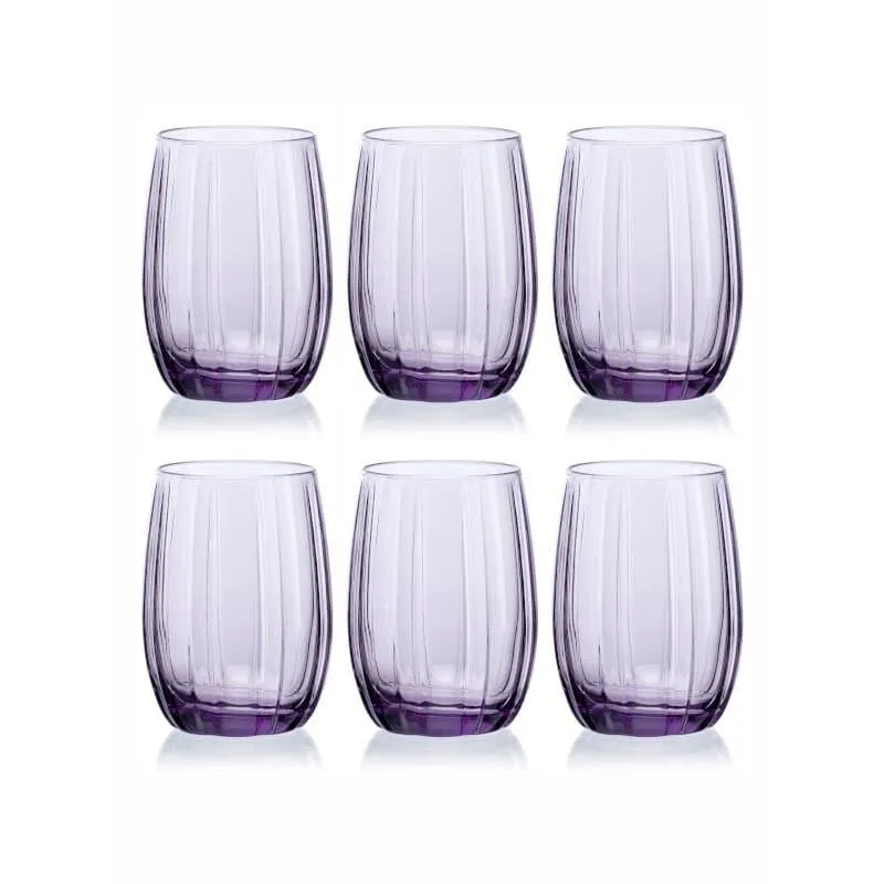 Pasabahce Savou Violet Tumbler (240 ML) - Set Of Six media 5