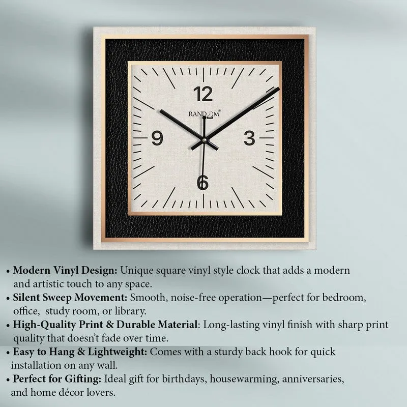 Nexor Analog Wall Clock - White,Black media 6