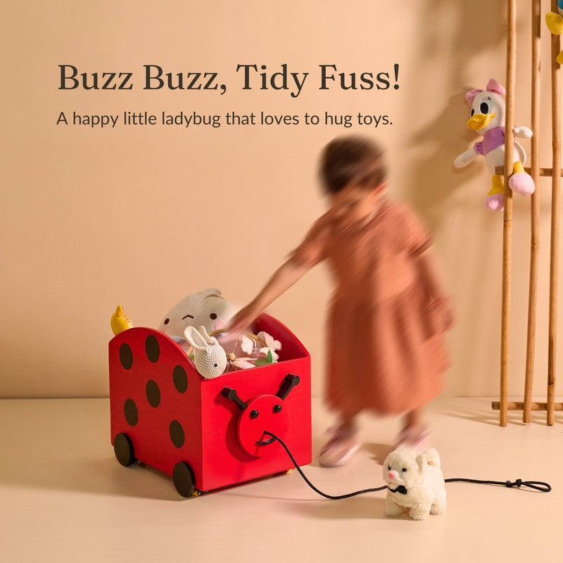 Ladybug Toy Cart media 8
