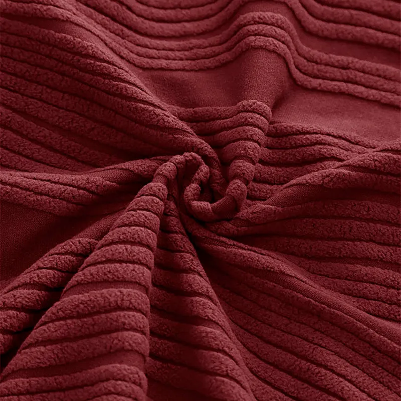 Wrapiq Solid Chair Cover (Maroon) - Set Of Six media 6