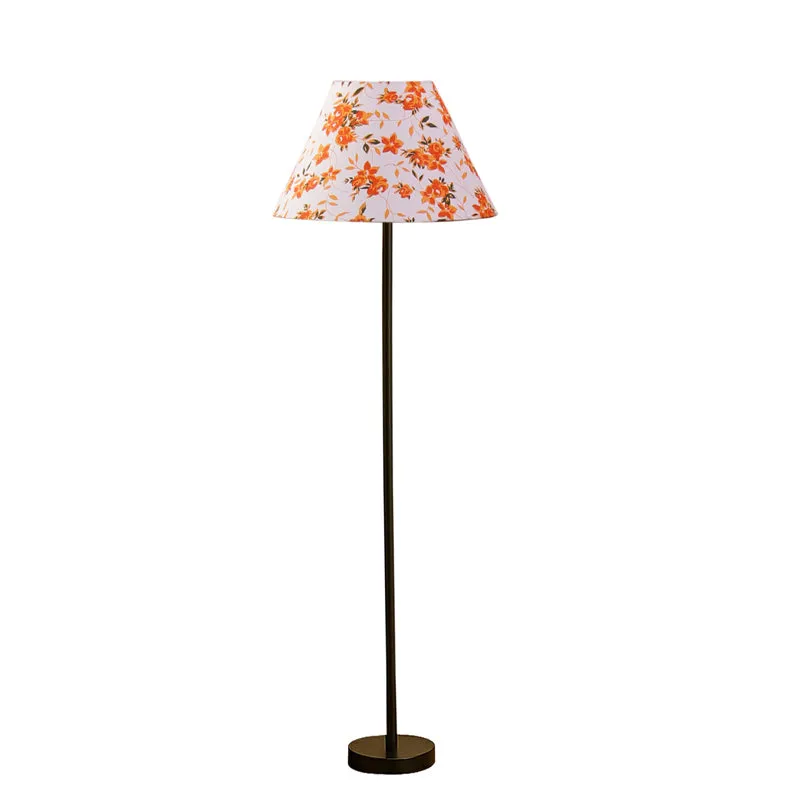 Fleur Cone Rodin Floor Lamp - Orange media 5