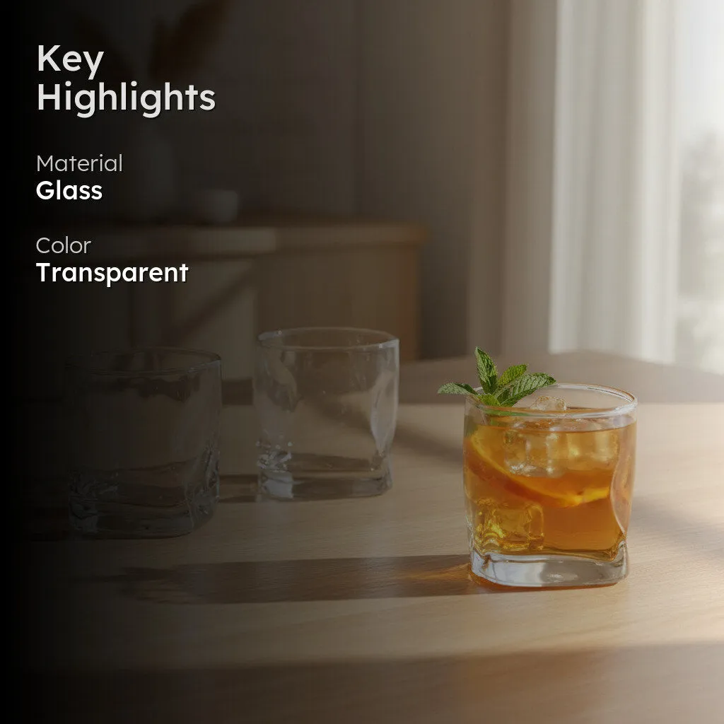 Fixi Whiskey Glass (280 mL) - Set Of Six media 2