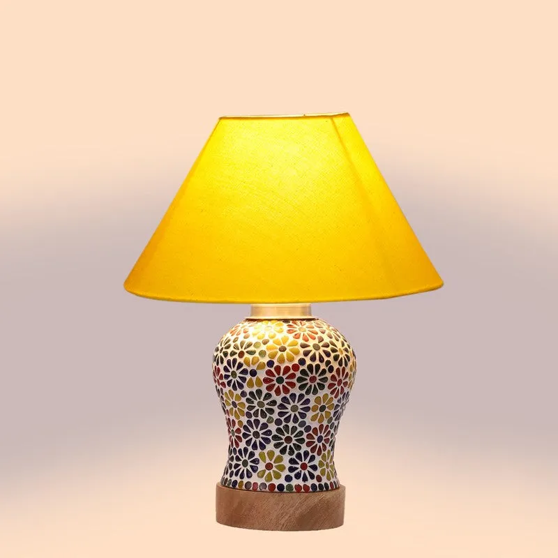 Zenvia Wooden Table Lamp - Multicolor media 6