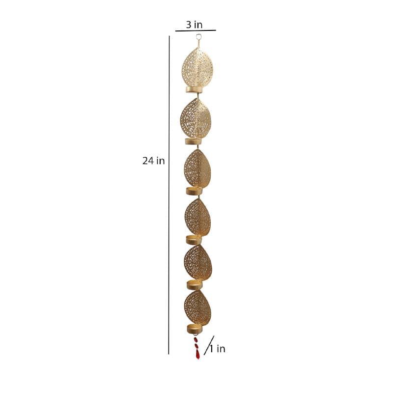 Ambuja Hanging Tealight Candle Holder - Set Of Three media 6
