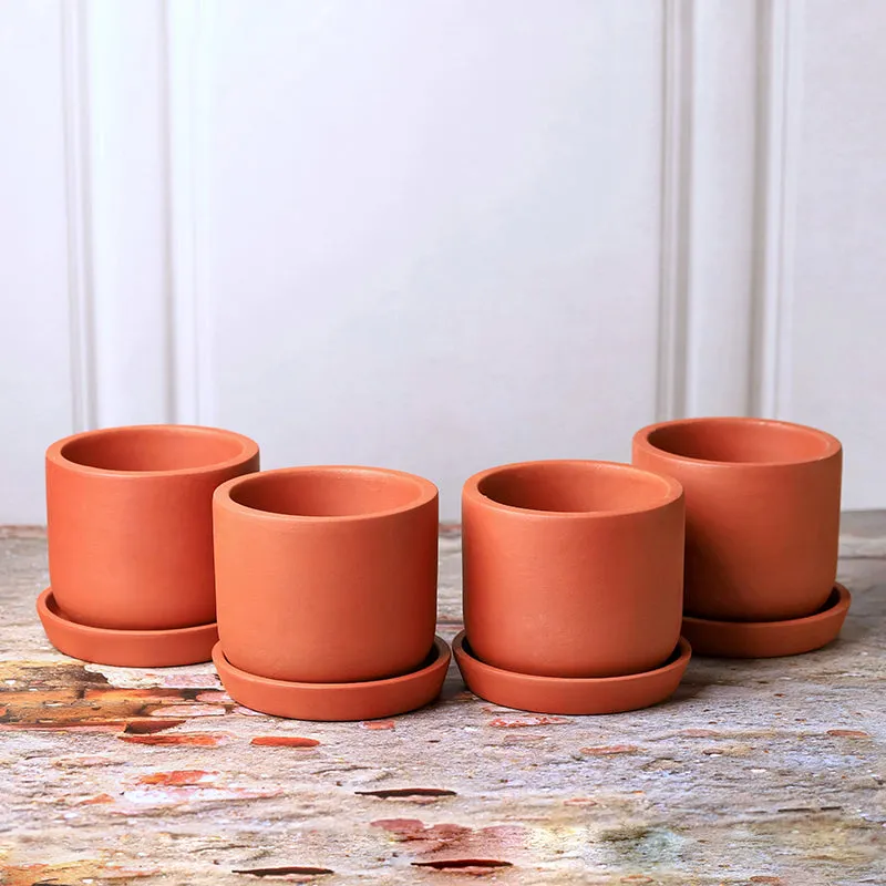 Lark Terracotta Planter - Set Of Four media 3