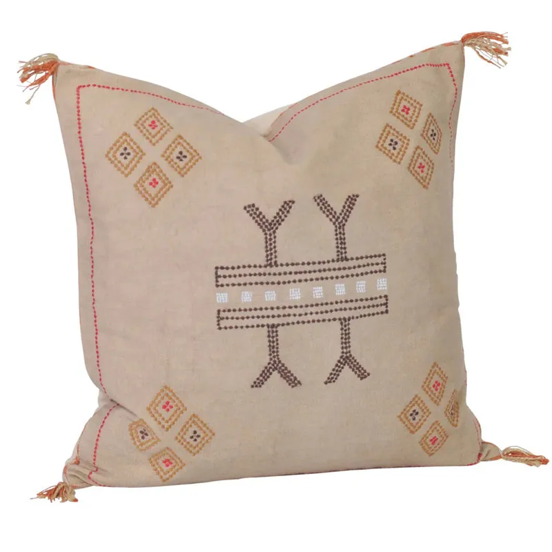 Glyph II Embroidered Cushion Cover media 3
