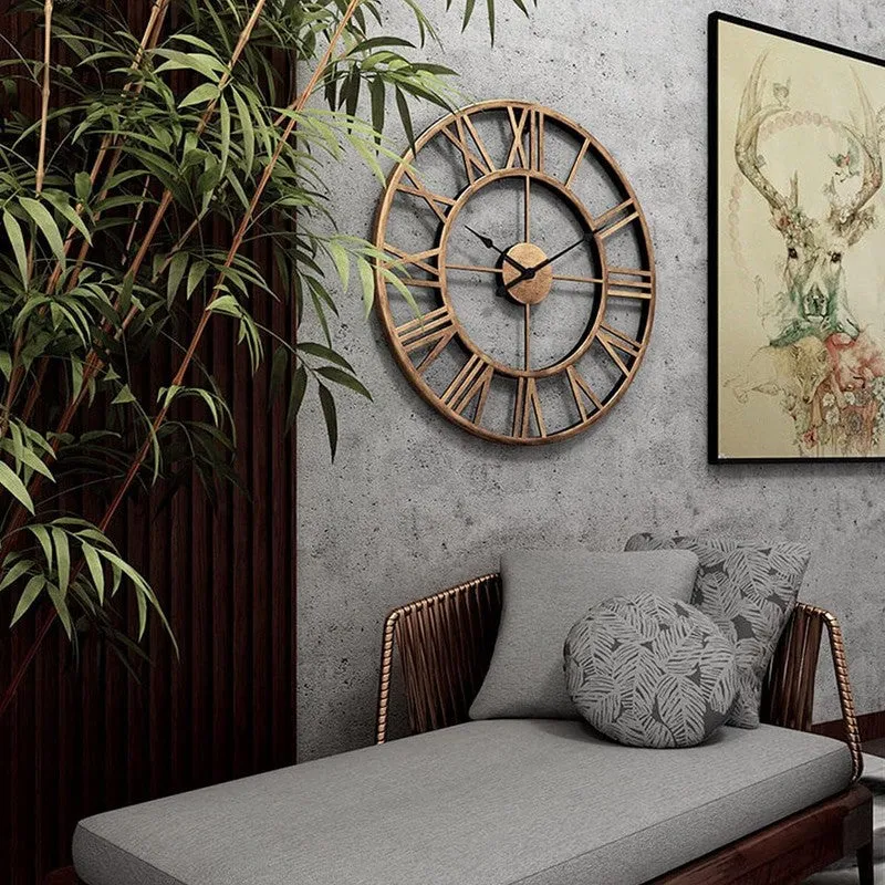 Timey Silent Wall Clock - Bronze media 6
