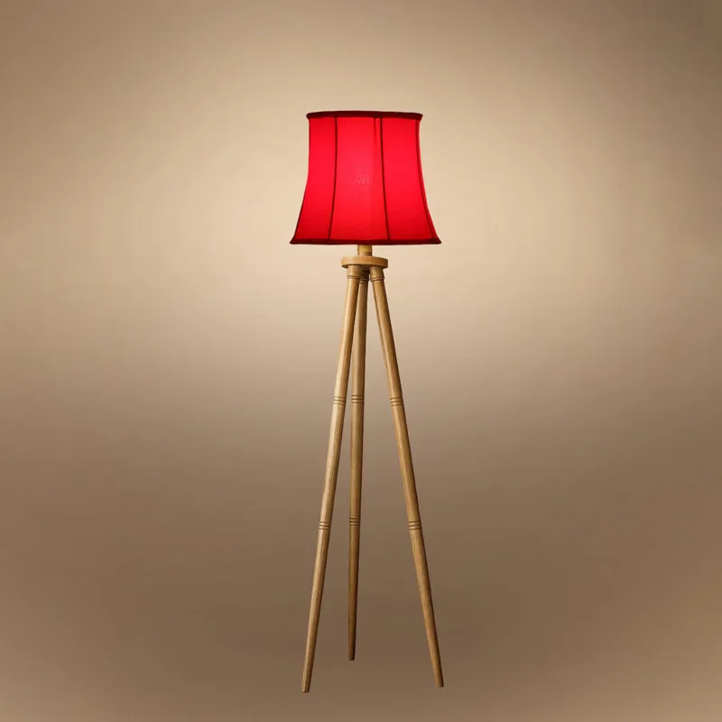 Cotin Curve Tripod Floor Lamp - Red media 4
