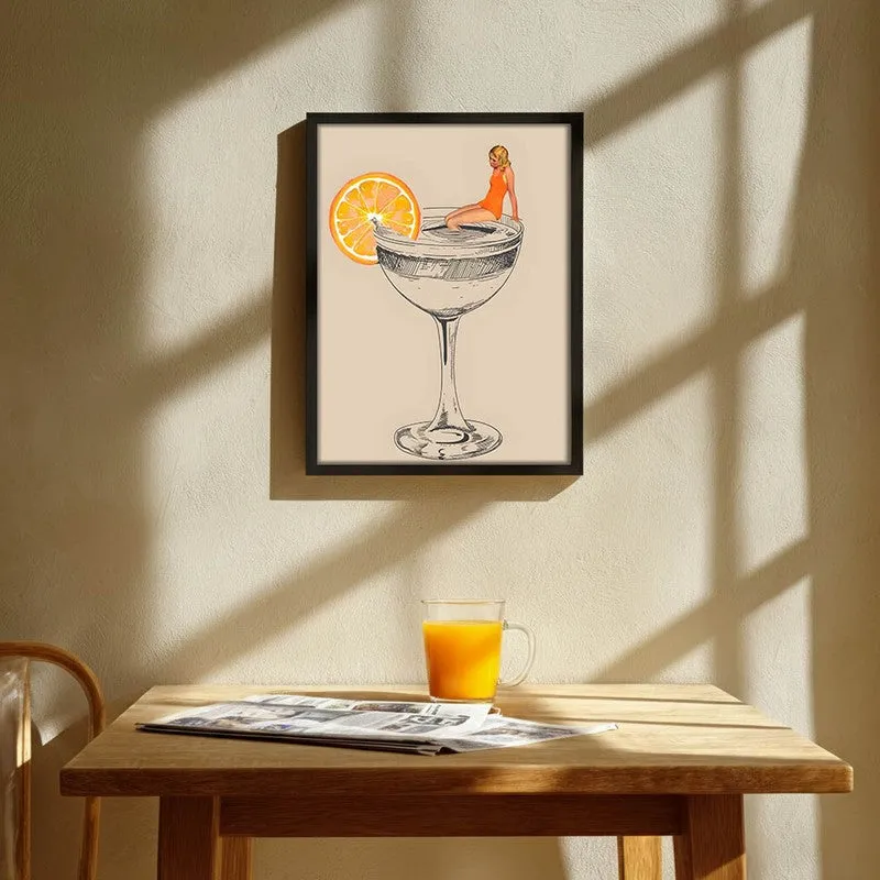 CocktailDive Archival Canvas Wall Art - Black media 1
