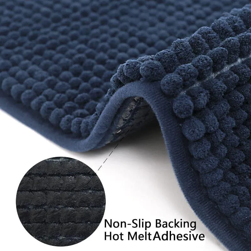 Blissful Solid Bathmat - Blue media 5