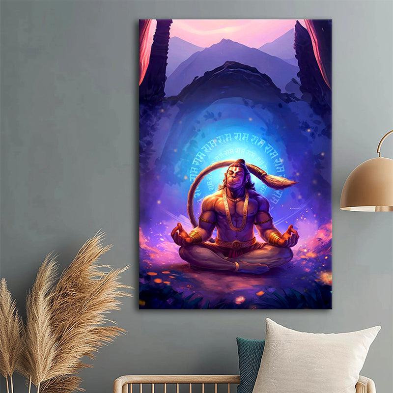 Quiet Reflection Wall Painting