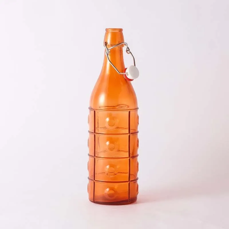 Vintage Fliptop Bottle - Orange media 6
