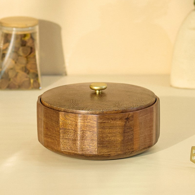 Anant Wooden Roti Box