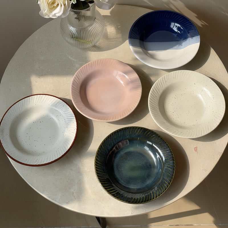 Raisel Ceramic Pasta Plate - Set Of Five
