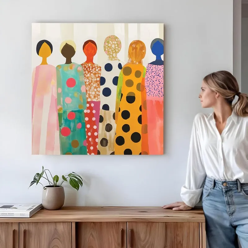 Painted Spirit Canvas Wall Art media 4