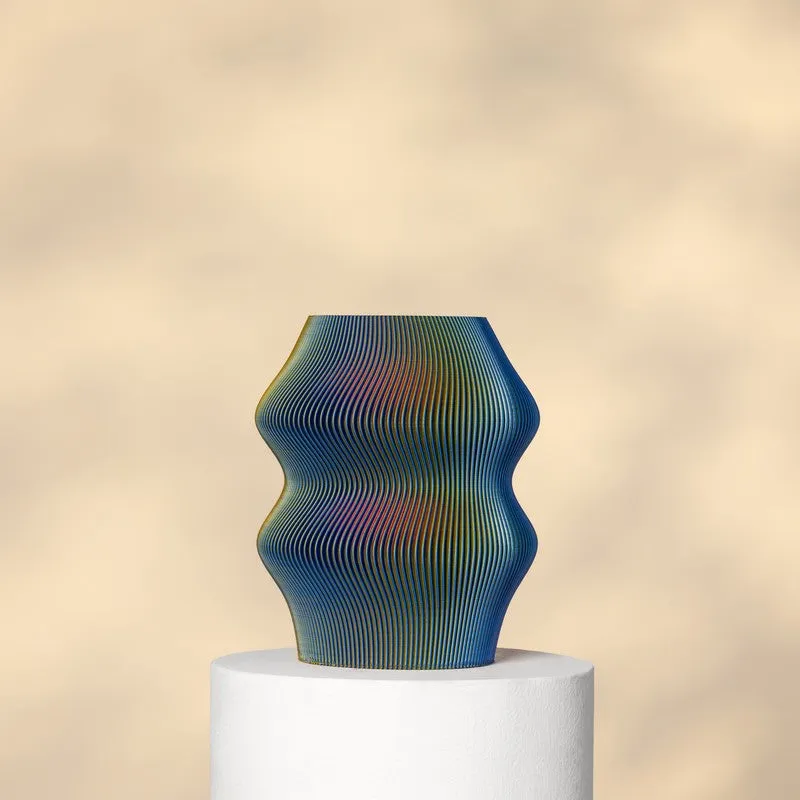 Fig Living Phantom Vase GP RYB (3d Printed) - Two Piece Set media 4