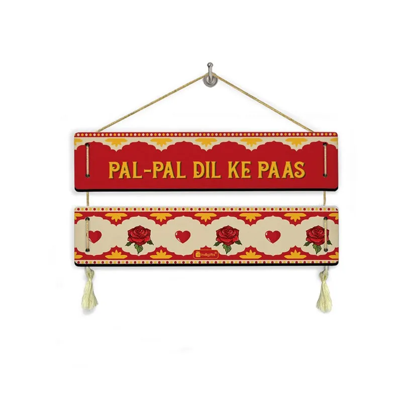 Pal Pal Dil Ke Paas Wooden Wall Accent media 5