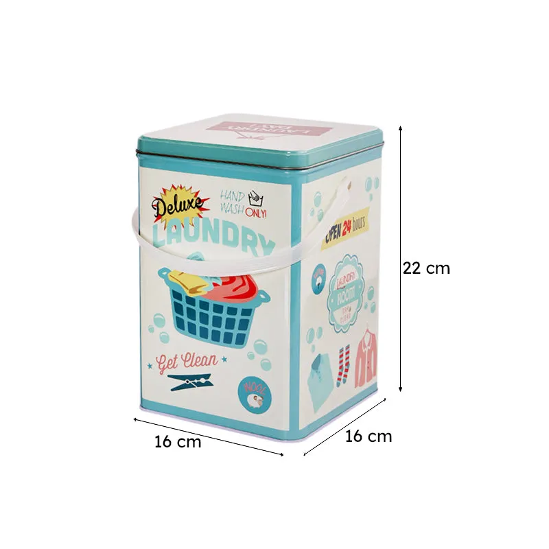 Laundry Chore Metal Storage Box media 6